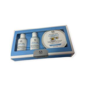 🆕 NIB The Body Shop Chamomile cleansing butter and eye makeup remover set